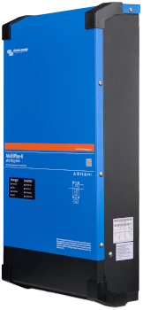 foto van een victron multiplus 6k5 true sinewave inverter die 6500 Watt kan leveren