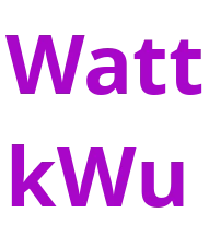 een illustratie met daarin de termen 'watt' als eenheid voor vermogen en 'kWu' als eenheid voor energie