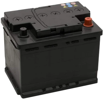 foto van een 12 volt auto accu