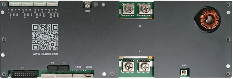 detailfoto van de jk pb-serie bms in hardware versie 19