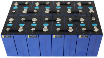 een 48 Volt accu met 16 LFP accucellen in serie